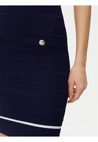 Guess Sukienka codzienna 5RGK99 5640Z Granatowy Regular Fit. Okazja: na co dzień. Kolor: niebieski. Materiał: wiskoza. Typ sukienki: proste. Styl: casual #3