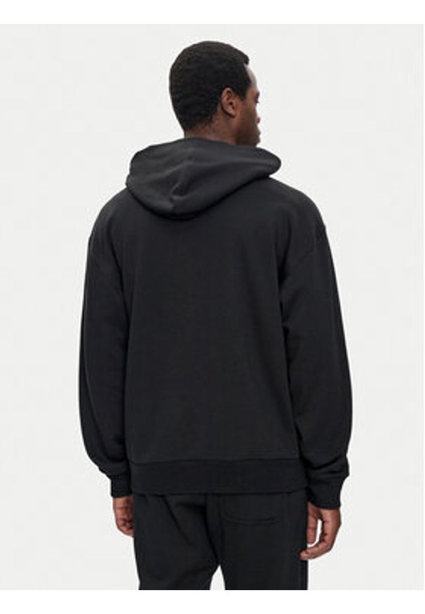 Adidas - adidas Bluza ALL SZN Fleece Graphic IX1266 Czarny Loose Fit. Kolor: czarny. Materiał: bawełna, syntetyk