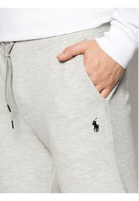 Polo Ralph Lauren Spodnie dresowe Core Replen 710652314013 Szary Regular Fit. Kolor: szary. Materiał: bawełna, dresówka #5