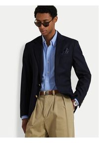 Polo Ralph Lauren Koszula 710979488001 Błękitny Regular Fit. Typ kołnierza: polo. Kolor: niebieski. Materiał: bawełna #5