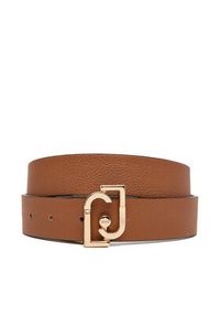 Liu Jo Pasek Damski Reversible Hips Belt AF5239 E0053 Brązowy. Kolor: brązowy. Materiał: skóra #4