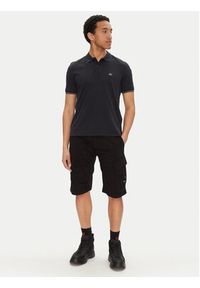 C.P. Company Polo 18CMPL130A006263G Czarny Regular Fit. Typ kołnierza: polo. Kolor: czarny. Materiał: syntetyk