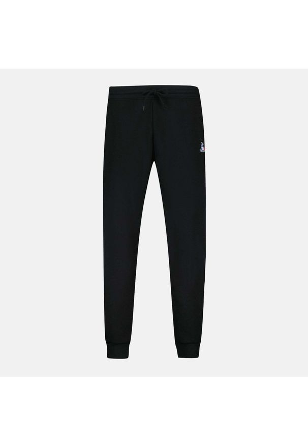 Spodnie do biegania Le Coq Sportif Essentiels N°1. Kolor: czarny. Materiał: dresówka. Styl: sportowy