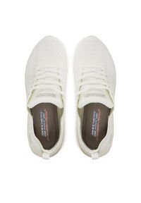 skechers - Skechers Sneakersy Bobs B Flex Lo-Graceful Stride 117591/WHT Biały. Kolor: biały. Materiał: materiał #4