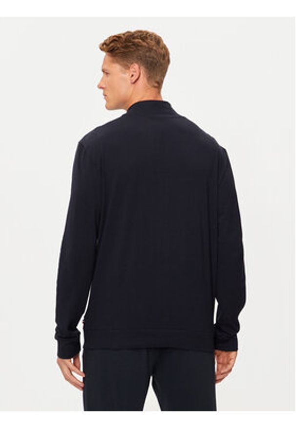 TOMMY HILFIGER - Tommy Hilfiger Bluza UM0UM03365 Granatowy Regular Fit. Kolor: niebieski. Materiał: bawełna