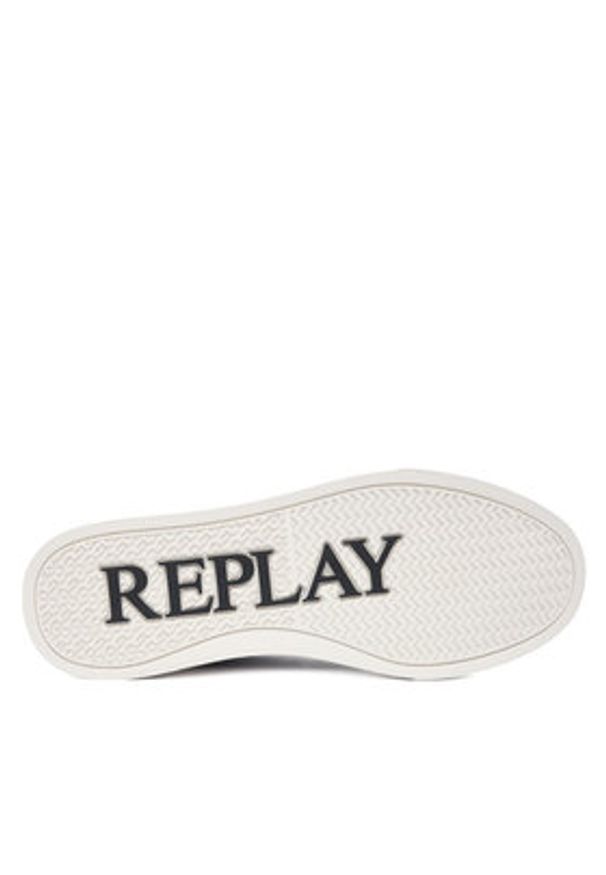 Replay - REPLAY Sneakersy GMZ7D .000.C0001L Czarny. Kolor: czarny. Materiał: skóra
