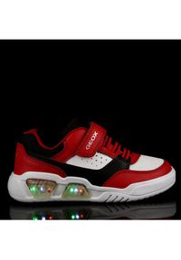 Geox Sneakersy J Illuminus Boy J45GVC 0BU11 C0020 S Czerwony. Kolor: czerwony. Materiał: skóra #5