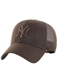 47 Brand - Czapka z daszkiem dla dorosłych MLB New York Yankees Branson Cap. Kolor: brązowy. Materiał: bawełna, poliester