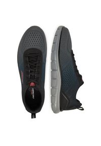 skechers - Skechers Sneakersy TRACK 232399 BKCC Czarny. Kolor: czarny. Materiał: materiał #6