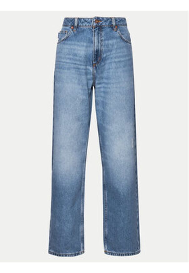 Hugo Jeansy Leni_B 50513731 Niebieski Relaxed Fit. Kolor: niebieski