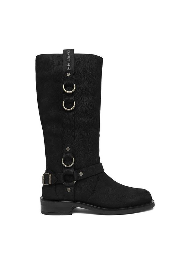 G-Star RAW - Kozaki G-Star Raw. Kolor: czarny