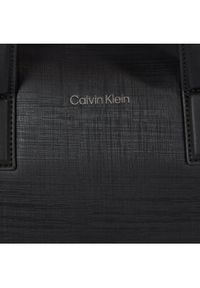 Calvin Klein Torba na laptopa Ck Must Check K50K511189 Czarny. Kolor: czarny. Materiał: skóra