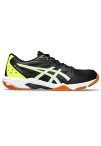 Asics - Buty do siatkówki męskie, ASICS Gel-Rocket 11. Kolor: czarny, żółty, wielokolorowy. Sport: siatkówka