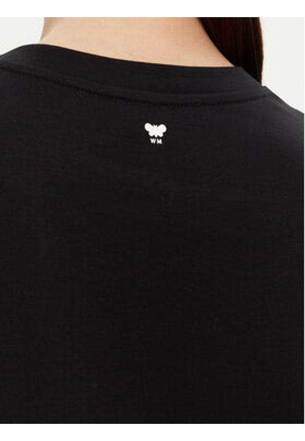 Weekend Max Mara T-Shirt Lecco 2515941052 Czarny Boxy Fit. Kolor: czarny. Materiał: bawełna