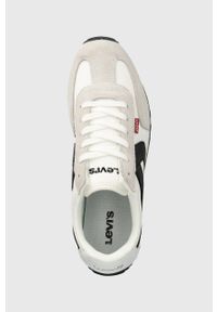 Levi's® - Levi's sneakersy STRYDER RED TAB kolor biały 235400.51. Okazja: na spotkanie biznesowe. Nosek buta: okrągły. Zapięcie: sznurówki. Kolor: biały #2