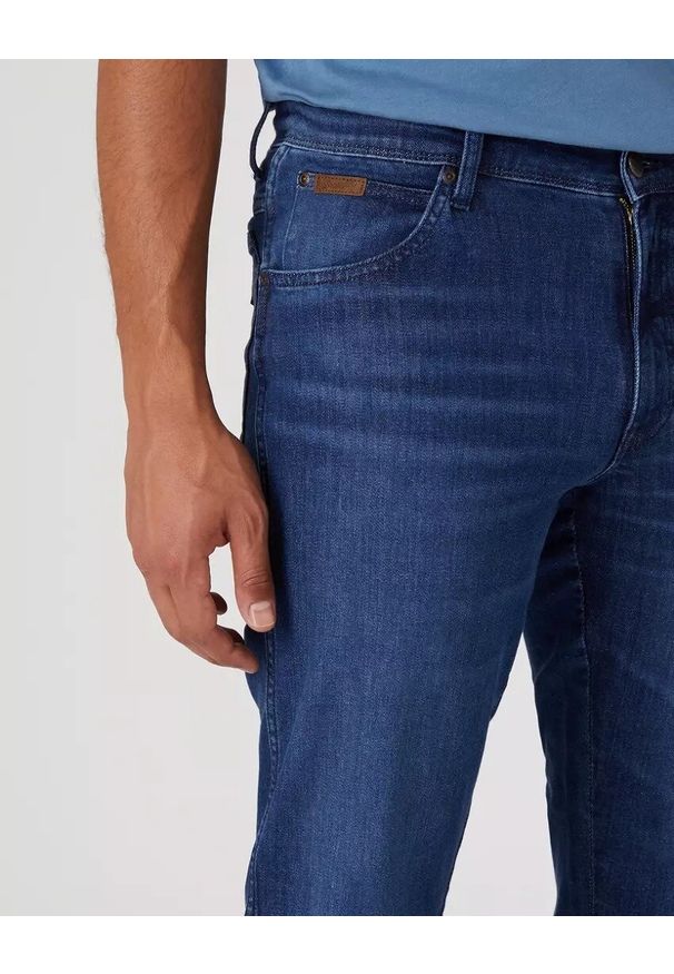 Wrangler - WRANGLER TEXAS SLIM MĘSKIE SPODNIE JEANSOWE JEANSY FREE WAY W12SYJZ99 112334232
