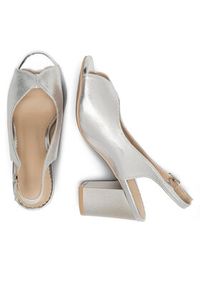 Clara Barson Sandały ACANNA KL-230801-02 Srebrny. Kolor: srebrny. Materiał: skóra #3
