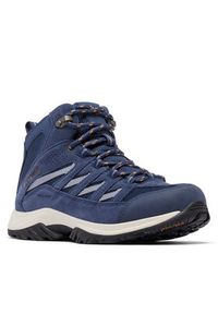 columbia - Columbia Trekkingi Crestwood Mid Waterproof 2099861 Niebieski. Kolor: niebieski. Materiał: materiał #4