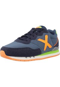 Munich - Buty MUNICH DASH KID Niebieski. Kolor: niebieski. Materiał: tkanina, syntetyk. Sport: turystyka piesza #1