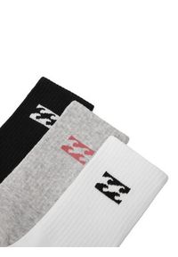 Billabong Skarpety długie CEO_BR_BILLA_3060_W_AW25 (3 PACK) Kolorowy. Materiał: bawełna. Wzór: kolorowy #3
