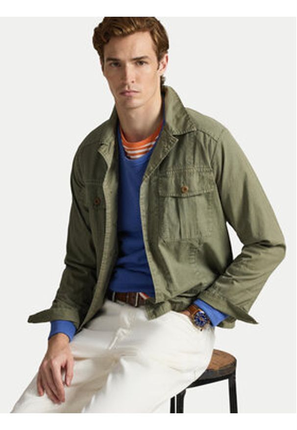 Polo Ralph Lauren Bluza 710A12485004 Niebieski Regular Fit. Typ kołnierza: polo. Kolor: niebieski. Materiał: bawełna