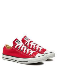 Converse Trampki Chuck Taylor All Star OX M9696 W Czerwony. Kolor: czerwony. Materiał: materiał