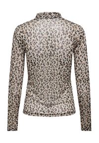 JDY Bluzka 15272694 Beżowy Stretch Fit. Kolor: beżowy. Materiał: syntetyk #5