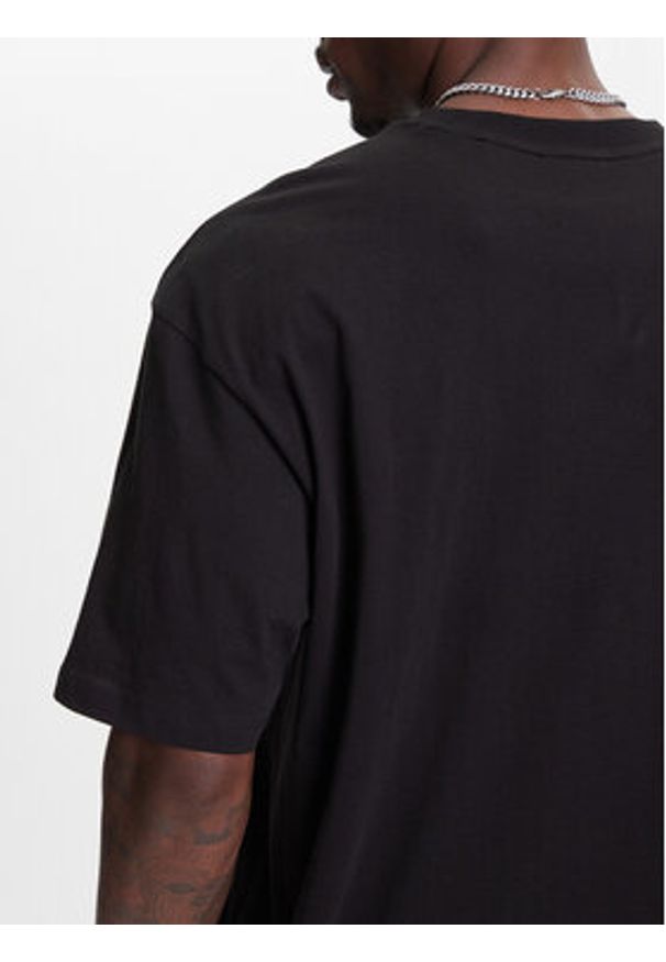 Hugo - HUGO T-Shirt Nesite 50544168 Czarny Loose Fit. Kolor: czarny. Materiał: bawełna