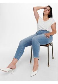 ONLY Carmakoma Jeansy 15198408 Niebieski Skinny Fit. Kolor: niebieski #6