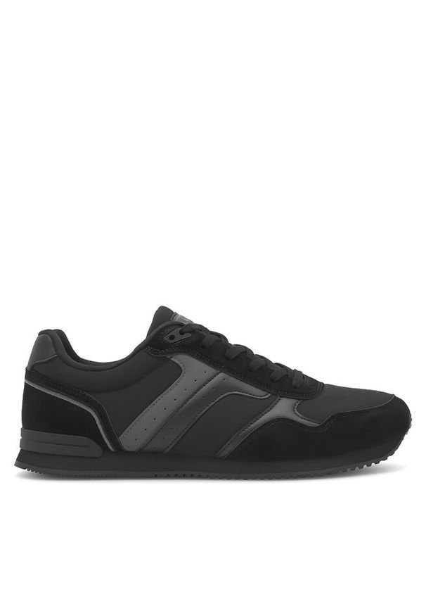 Sneakersy Lanetti. Kolor: czarny
