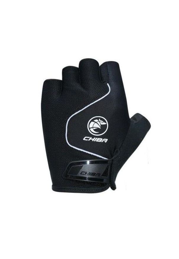CHIBA - Rękawiczki rowerowe męskie Chiba Cool. Kolor: wielokolorowy, biały, czarny. Sport: kolarstwo