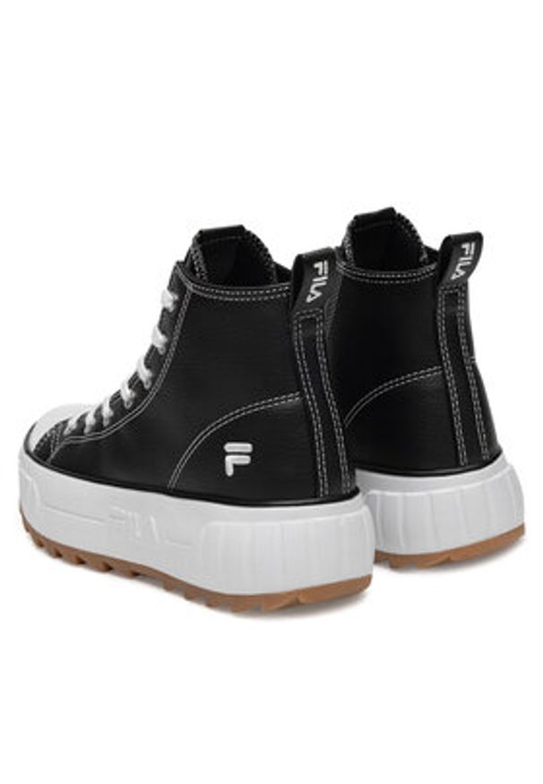 Fila Trampki BLOCKSTER FFW0503-80010 Czarny. Kolor: czarny. Materiał: materiał