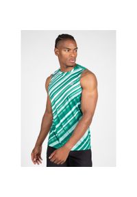 GORILLA WEAR - Easton Top bez rękawów - Teal Zielony. Kolor: zielony. Długość rękawa: bez rękawów #1