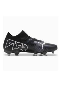 Buty piłkarskie męskie Puma Future 7 Match Fg ag. Kolor: czarny. Materiał: materiał. Szerokość cholewki: normalna. Sport: piłka nożna