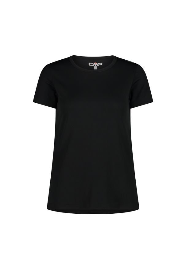 Koszulka damska turystyczna CMP 39T5676. Kolor: czarny. Sport: turystyka piesza, fitness