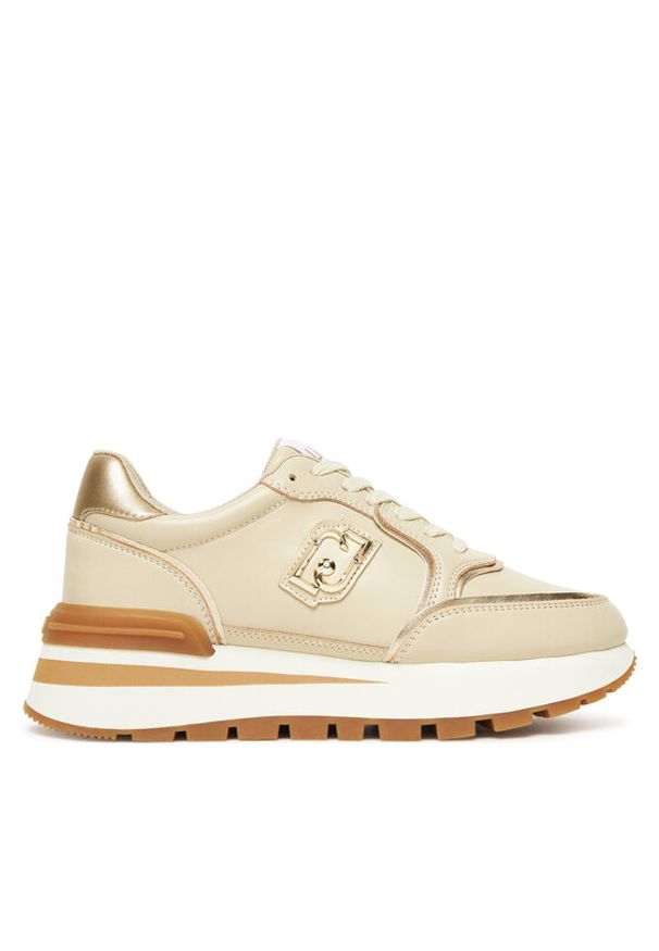 Liu Jo Sneakersy Amazing 25 BF5049 PX026 Beżowy. Kolor: beżowy. Materiał: skóra