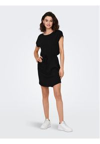 only - ONLY Sukienka codzienna 15153021 Czarny Regular Fit. Okazja: na co dzień. Kolor: czarny. Materiał: bawełna. Typ sukienki: proste. Styl: casual #5