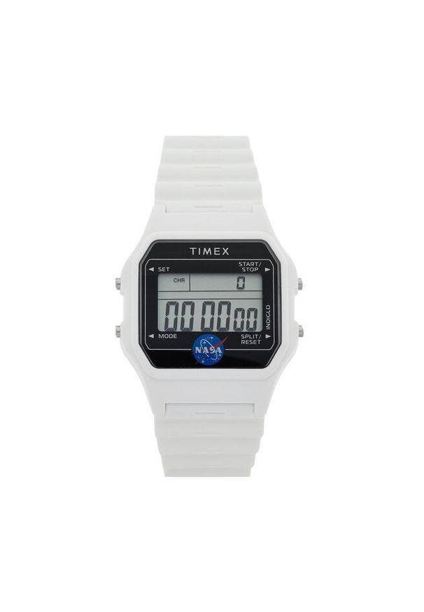 Zegarek Timex. Kolor: biały. Styl: street