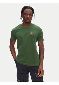 Aeronautica Militare T-Shirt 251TS2391J592 Zielony Regular Fit. Kolor: zielony. Materiał: bawełna