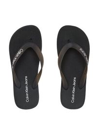Calvin Klein Jeans Japonki Beach Sandal Flatform Logo YW0YW01092 Czarny. Kolor: czarny #4