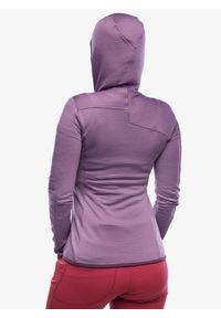 ORTOVOX - Bluza z kapturem damska Ortovox Fleece Light Grid ZN Hoody. Typ kołnierza: kaptur. Kolor: fioletowy