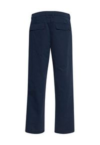 !SOLID - Solid Spodnie materiałowe 21107039 Granatowy Relaxed Fit. Kolor: niebieski. Materiał: bawełna