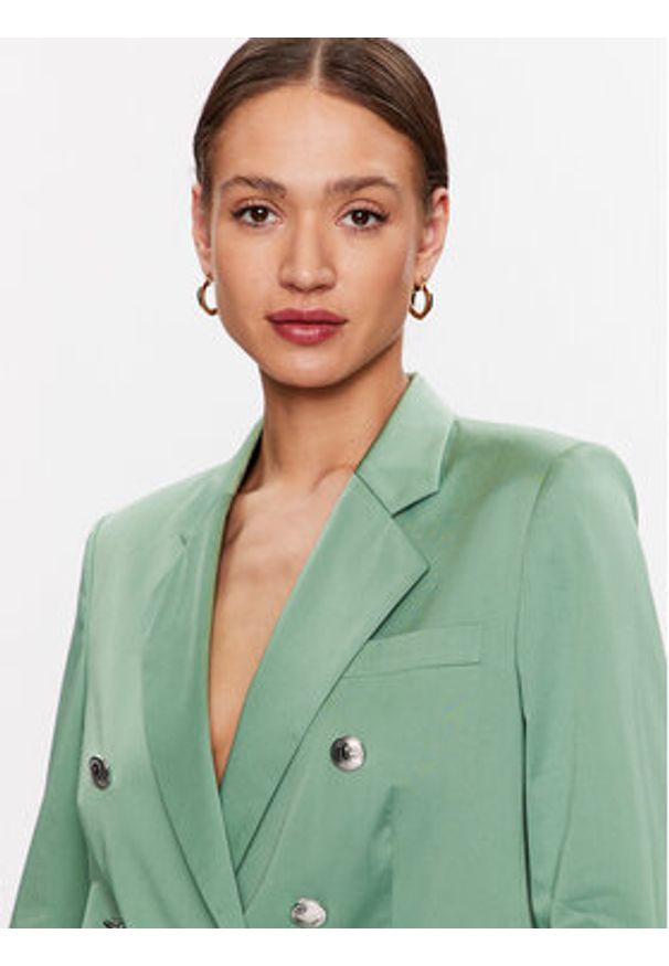 BOSS - Boss Marynarka 50491291 Zielony Regular Fit. Kolor: zielony. Materiał: bawełna