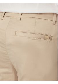 BOSS Spodnie materiałowe P-Kaiton1 50553841 Beżowy Slim Fit. Kolor: beżowy. Materiał: bawełna #5