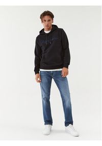 Pepe Jeans Bluza Ryan Hoodie PM582328 Granatowy Regular Fit. Kolor: niebieski. Materiał: bawełna #4