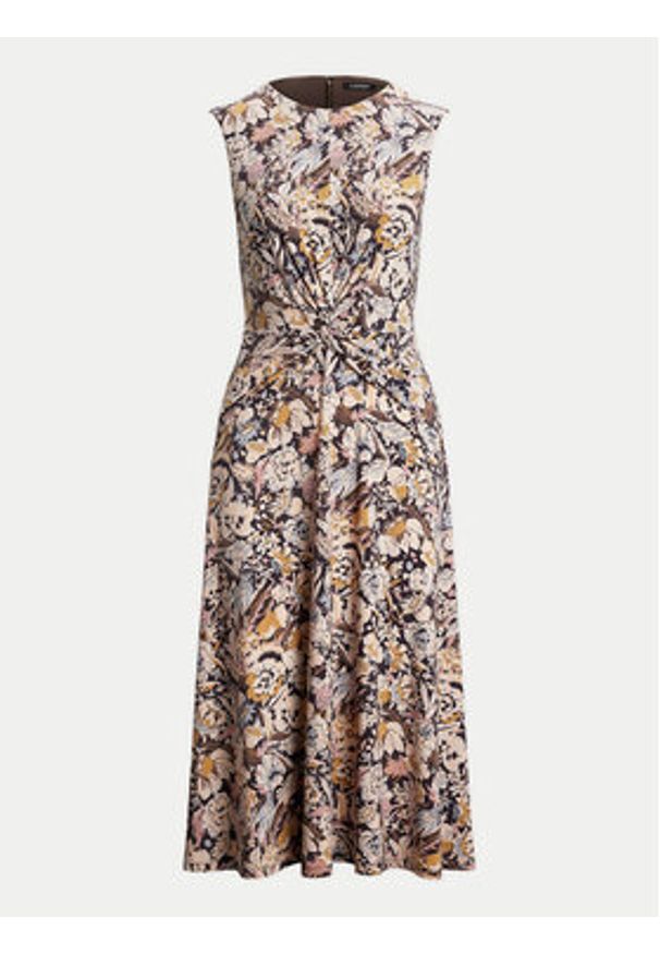 Lauren Ralph Lauren - LAUREN RALPH LAUREN Sukienka codzienna 250968963001 Kolorowy Regular Fit. Okazja: na co dzień. Materiał: syntetyk. Wzór: kolorowy. Typ sukienki: proste. Styl: casual