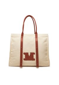 Max Mara Beachwear Torebka 2516511059650 Beżowy. Kolor: beżowy