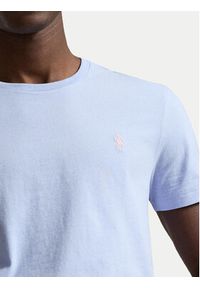 Polo Ralph Lauren T-Shirt 710671438528 Niebieski jasny Regular Fit. Typ kołnierza: polo. Kolor: niebieski. Materiał: bawełna #2