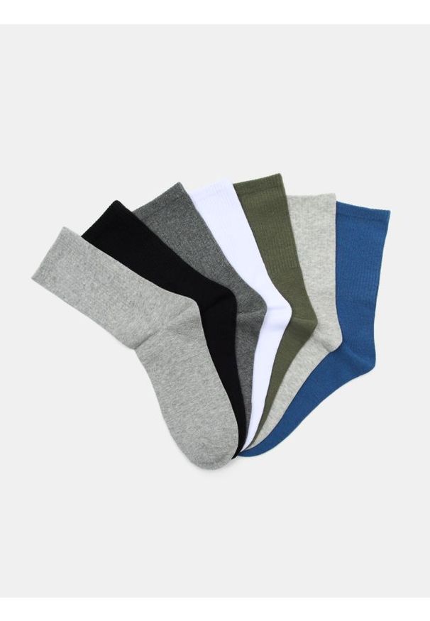 Sinsay - Skarpetki 7 pack - wielobarwny
