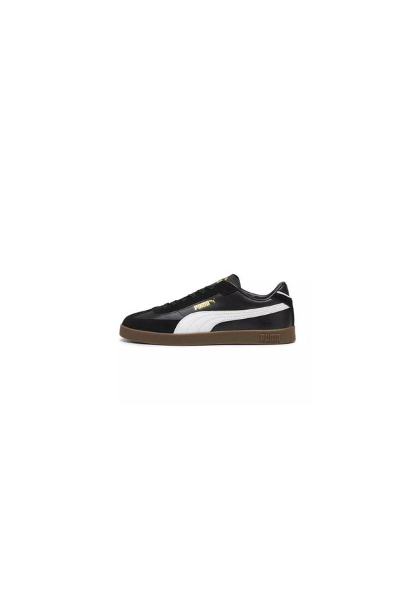 Buty do chodzenia męskie Puma Club Ii Era. Zapięcie: sznurówki. Kolor: czarny. Materiał: materiał, syntetyk, skóra. Szerokość cholewki: normalna. Sport: turystyka piesza